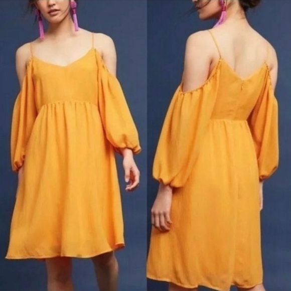 Anthropologie Dresses & Skirts - Stunning blue dress from Anthropologie, size S